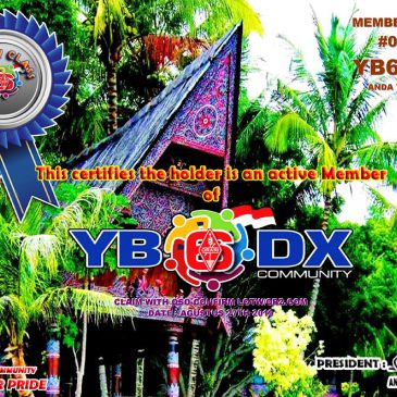 WELLCOME YB6HAI AS YB6_DXCom#001