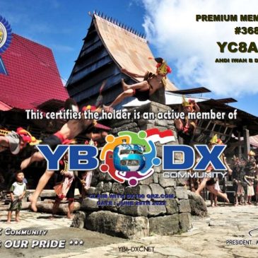 WELCOME YC8AYJ AS YB6_DXCom#368