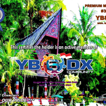 WELCOME YB8CP AS YB6_DXCom#375